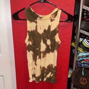 Tie-Dye Sleeveless Top